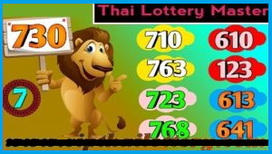 Thai Lotto Master Digit Non Stop Hit Pair Calculation 01 November 2024