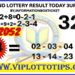 Thai Goverment Lottery Result Today 3up Pair 1st August 2025
