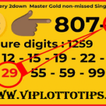 Thai lottery 2Down Master Gold Non-missed Direct Pair 16.07.2025