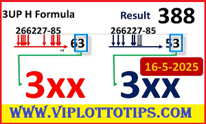 Thai Lottery 3UP Single Game 5 Star Tip Open H 01.09.2025