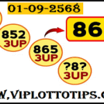 Thai Lottery Guess Paper Today Lucky Number 01/09/2568